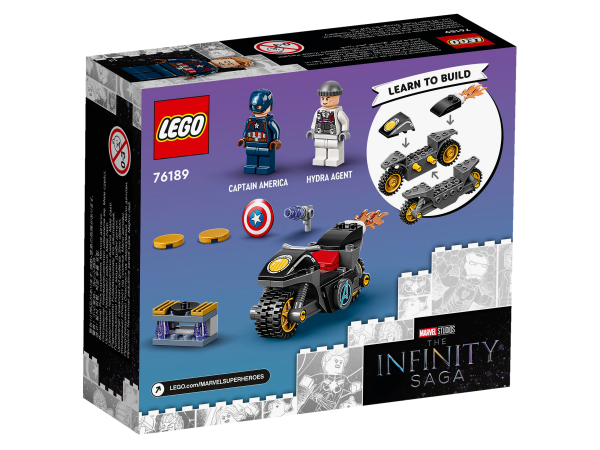 LEGO® Marvel – 76189 - Duell zwischen Captain America und Hydra